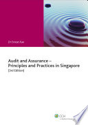 Audit and Assurance   Principles and Practices in Singapore  3rd Edition  Book