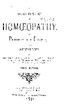 A Concise Exposition of Homoeopathy  Its Principles and Practice