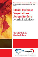 Practical Solutions to Global Business Negotiations