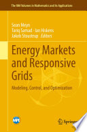 Energy Markets and Responsive Grids Book