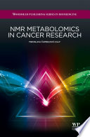 Book NMR Metabolomics in Cancer Research Cover