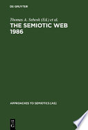 The Semiotic Web 1986 Book