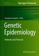 Genetic Epidemiology Book