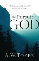Book The Pursuit of God Cover