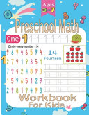Preschool Math Workbook for Kids Ages 3-7