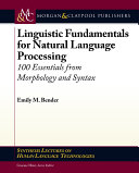 Linguistic Fundamentals for Natural Language Processing [Pdf/ePub] eBook