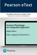 Pearson Etext Human Physiology Access Card
