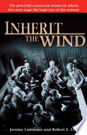 Inherit the Wind Jerome Lawrence, Robert E. Lee Cover