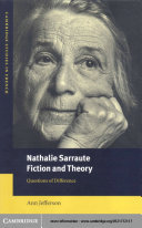 Nathalie Sarraute  Fiction and Theory