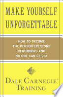 Make Yourself Unforgettable Book