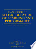 Handbook of Self Regulation of Learning and Performance