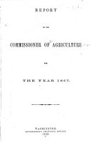 Report of the Commissioner of Agriculture for the Year ...