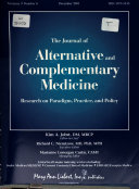 The Journal of Alternative and Complementary Medicine Book