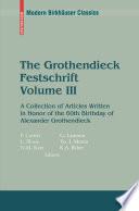 The Grothendieck Festschrift  Volume III PDF Book