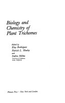 Biology and Chemistry of Plant Trichomes