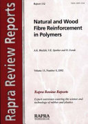 Natural and Wood Fibre Reinforcement in Polymers