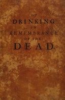 Of Drinking in Remembrance of the Dead