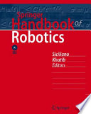 Springer Handbook of Robotics Book