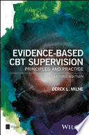 Evidence Based CBT Supervision