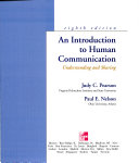An Introduction to Human Communication