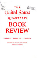 The United States Quarterly Book Review