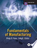 Fundamentals of Manufacturing  Third Edition Book