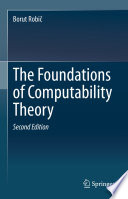 The Foundations of Computability Theory PDF Book By Borut Robič