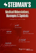 Stedman s Medical Abbreviations  Acronyms   Symbols Book