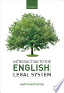 Introduction to the English Legal System 2019 2020