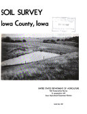 Soil Survey, Iowa County, Iowa