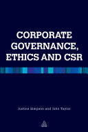 Corporate Governance Ethics and CSR Pdf/ePub eBook