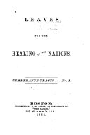 Leaves for the Healing of the Nations