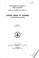 Circular of the National Bureau of Standards
