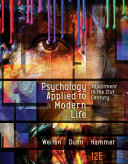 Psychology Applied to Modern Life  Adjustment in the 21st Century Book