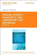 Mosby s Diagnostic and Laboratory Test Reference