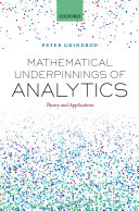 Mathematical Underpinnings of Analytics