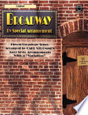 Broadway by Special Arrangement  Jazz Style Arrangements with a Variation    Book