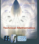 Introduction to Technical Mathematics Book