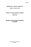 Working  Living and Social Conditions in Forestry Book PDF