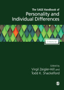 The SAGE Handbook of Personality and Individual Differences