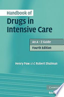 Handbook of Drugs in Intensive Care Book