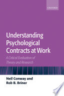 Understanding Psychological Contracts at Work