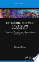 Operations Research and Systems Engineering