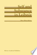 Self and Substance in Leibniz