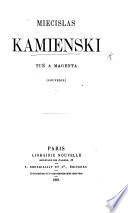 M  Kamienski  tu      Magenta  souvenir   Posthumous essays  letters  etc   by M  K  