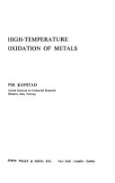 High temperature Oxidation of Metals Book