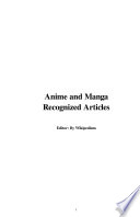 Anime and Manga Recognized Articles Book