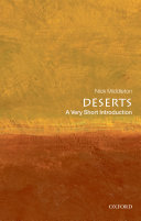 Deserts  A Very Short Introduction