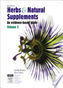 Herbs and Natural Supplements  Volume 2