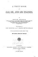 A Text-book on Gas, Oil and Air Engines